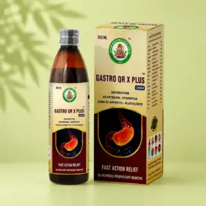 Ayur Brahma Advance Gastro QR X Plus (300 ml): Premium Ayurvedic Gastric & Digestive Support