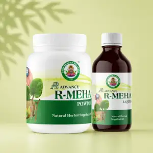 Ayur Brahma Advance R Meha Powder & Liquid Combo: Complete Ayurvedic Diabetes Care